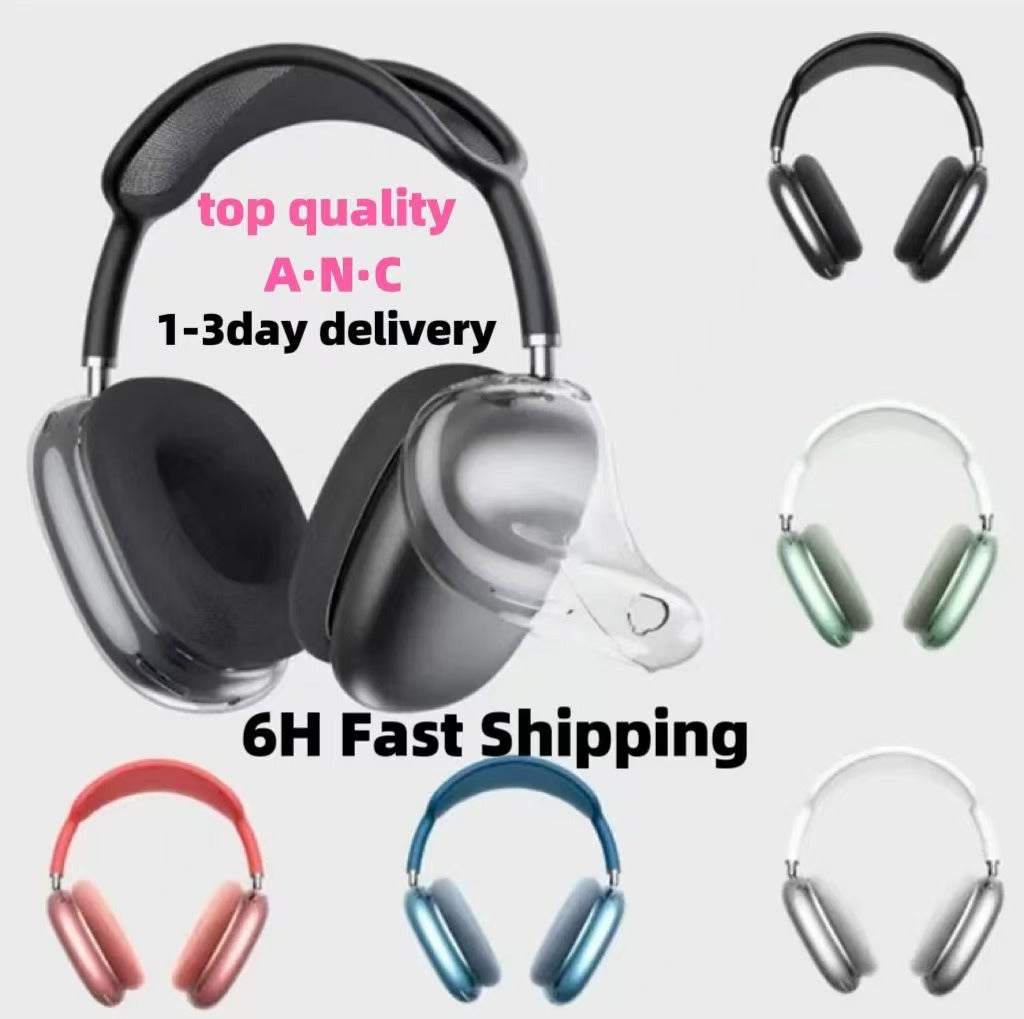 USA Stock For B1 Max 2 3 4 Headband Headphone Accessories Transparent TPU Solid Silicone Waterproof Protective case Maxs pro Headphones Headset cove