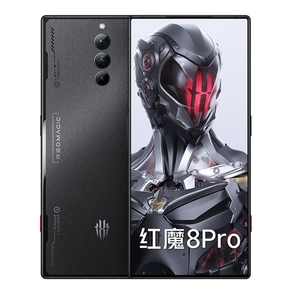 Original Nubia Red Magic 8 Pro 5G Smart Mobile Phone Gaming 12GB RAM 256GB ROM Snapdragon 8 Gen2 50MP 6000mAh Android 6.8&quot; 120Hz Full S