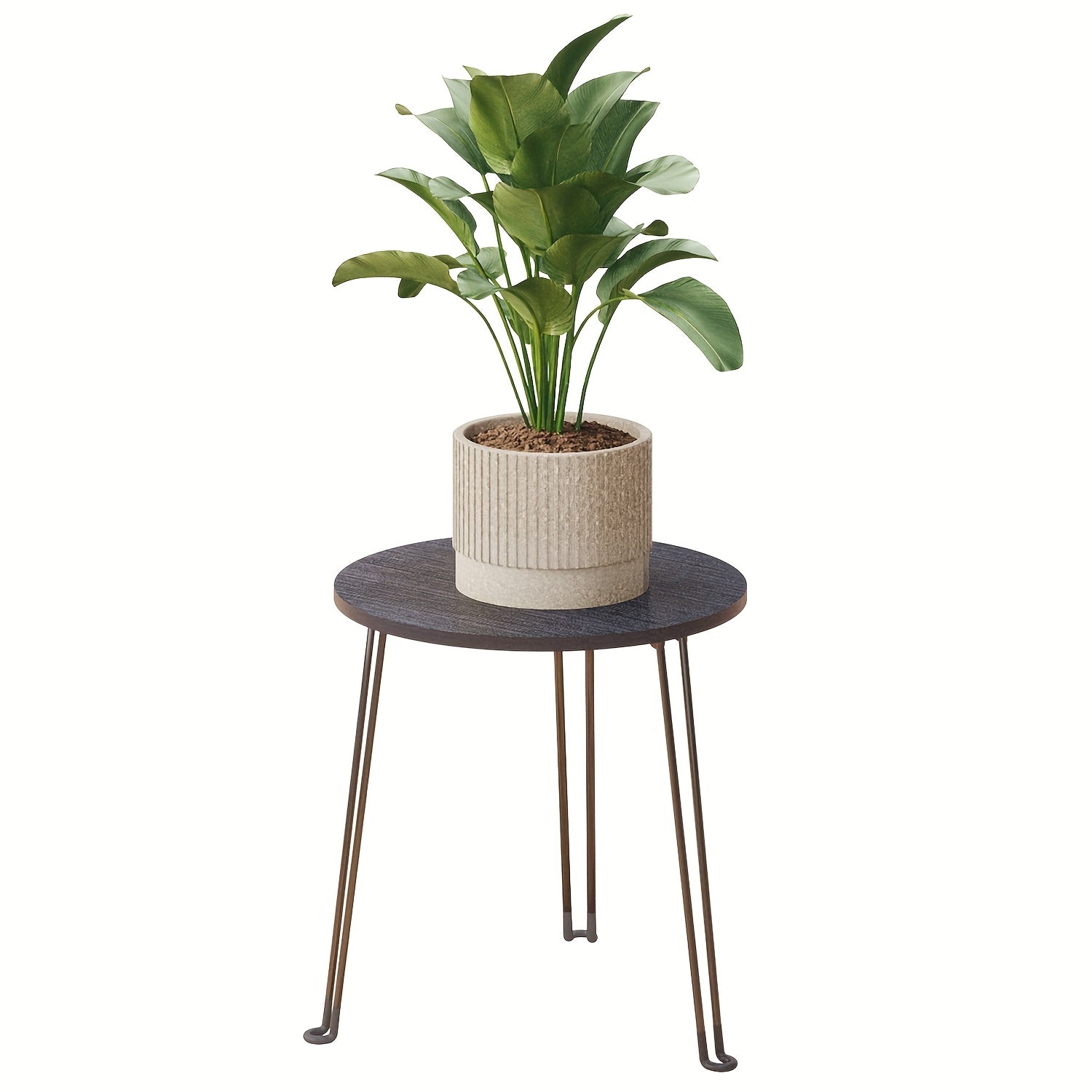 TEMU Tomnk Wood Plant Stand Indoor-outdoor For Plants, Large Size Planter Stand Holder, Sturdy And Stable Flower Pot Stand, Suitable For Living Room,