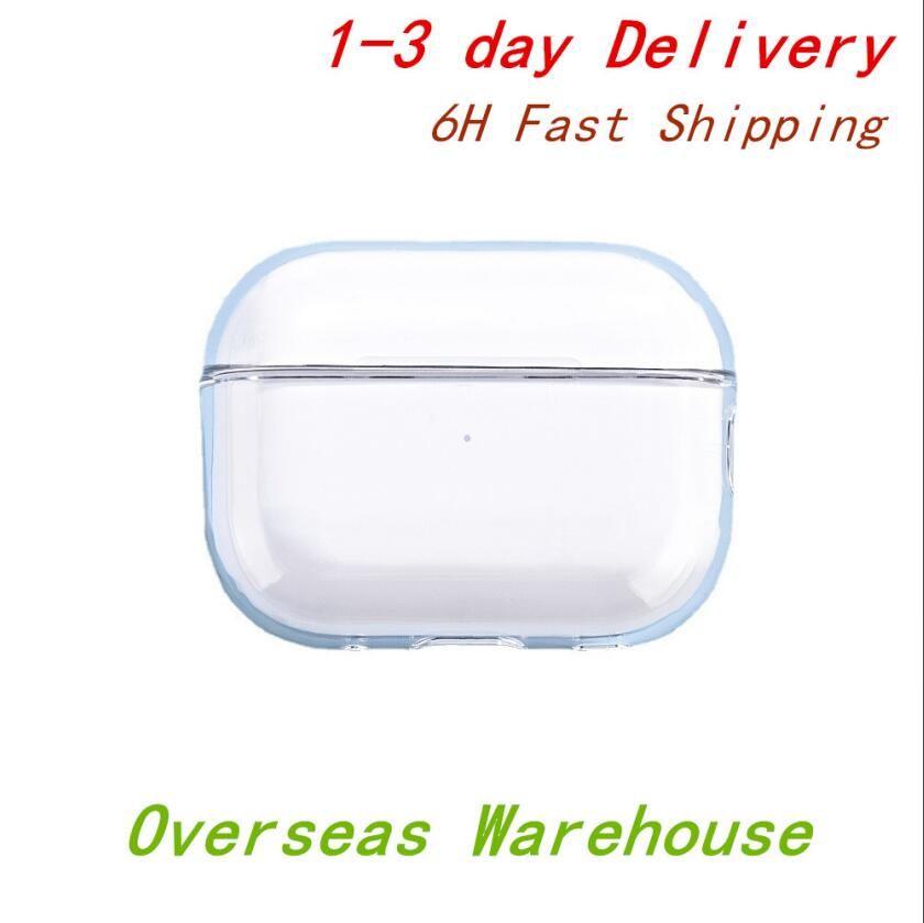 USA Stock For Apple AirPods 4 pro 2 3rd Max airpod earphones 3 Solid Silicone Cute Protective Headphone Cover Apple Wireless Charging Box Shockproof