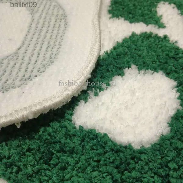 Letter Carpet Bedroom Bedside Bathroom Living Room Area Door Mat Chair Mat Fashionable Floor Mat Non Slip Water Absorbing 348