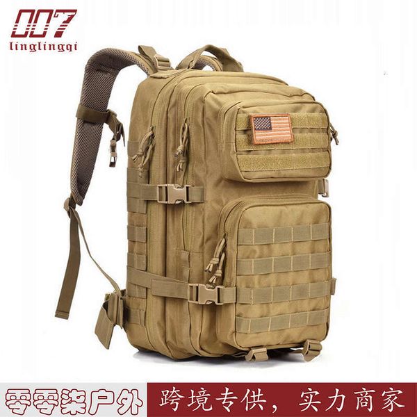 3P Attack Tactical Outdoor Sports Large Backpack Multi Functional Travel Cycg Hiking Mountaineering Bag