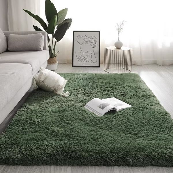 Carpet, Bedroom, Living Room, Bedside Carpet 2024 New Luxury Felt, Floor Mat, Girls&#039; Room, Tea Table, Long Velvet, Thickened