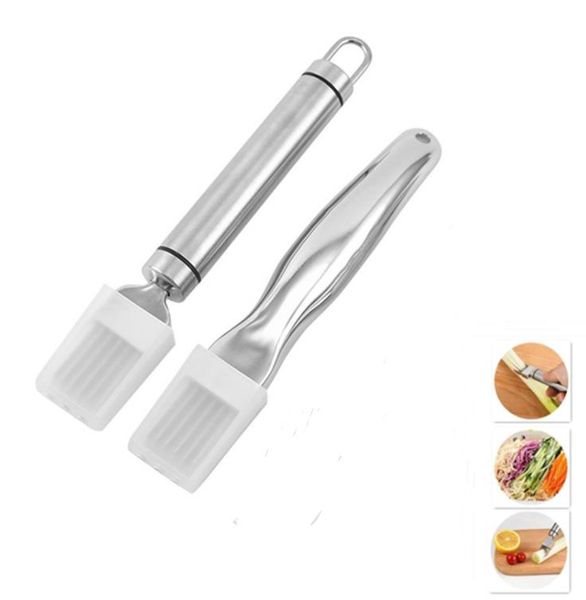Stainless Steel Onion Cutter Graters Multifunction Kitchen Gadgets Garlic Slicer Graters Chopper Kitchen Knife Vegetable Tools Wholesale SN8