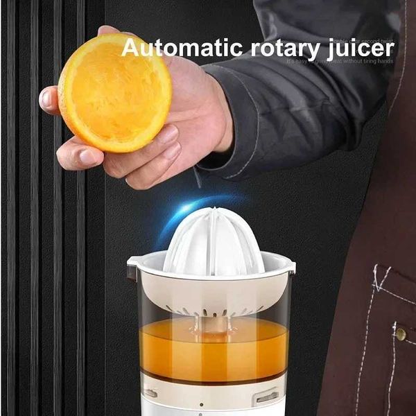 USB Chargeable Juicer Fruit Press Machine for Home Kitchen 250ml Portable Electric Juicer Orange Lemon Fruit Squeezer ExtractorXJ241227