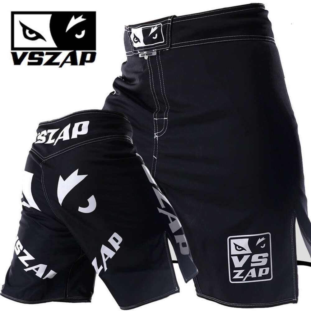 Vszap Eyes Fighting Shorts Fiess Training MMA Sanda Thai Leisure Boxing Hall Personalized Printing