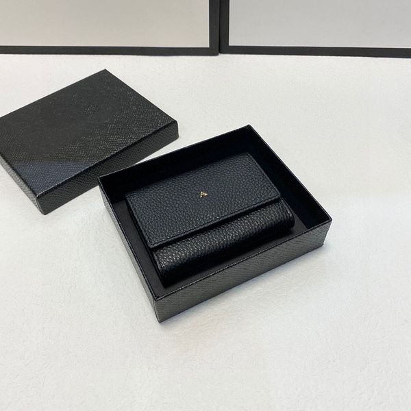 Designer bag Wallets Cowhide Leather Classic Card Holder Wallet Classic coin purse Mini Handbags Classic Clutch Bags Luxurys Purse Card Wome