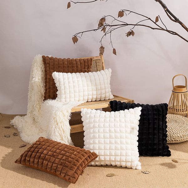 Letter pillow designer bedding home room decor pillowcase couch chair sofa orange car thick cashmere cushion multisize men women casual