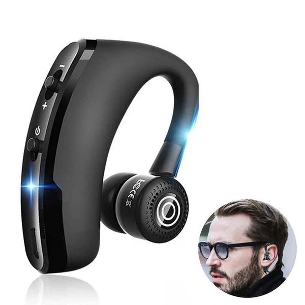 V9 Business Wireless Headphone Bluetooth 5.0 Earphones TWS Stereo Hands-Free Call Headset with HD Mic Waterproof Sports Earbuds Y240823