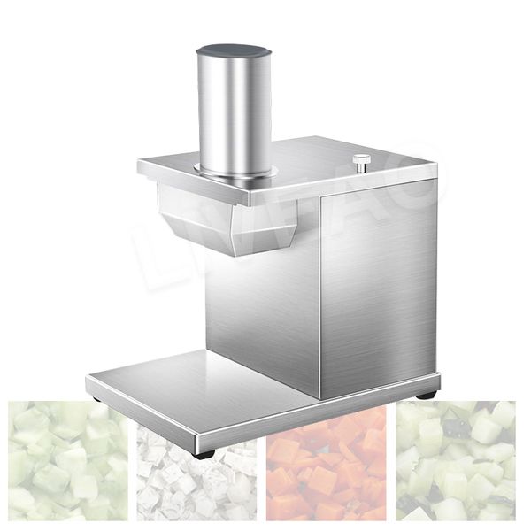 Potato Dicing Machine Kitchen Stainless Steel Electric Granular Vegetable Cutter Radish Onion Diced Equipment