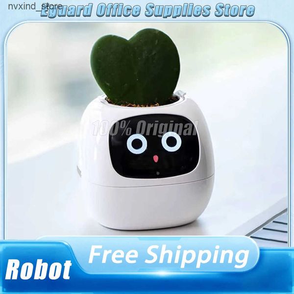 Electronics Robots Ivy Plant Pet Robot Creative Interaction Tamagotchi Pet Small Pot App Control Cute Smart Flower Custom Plants Express Emo