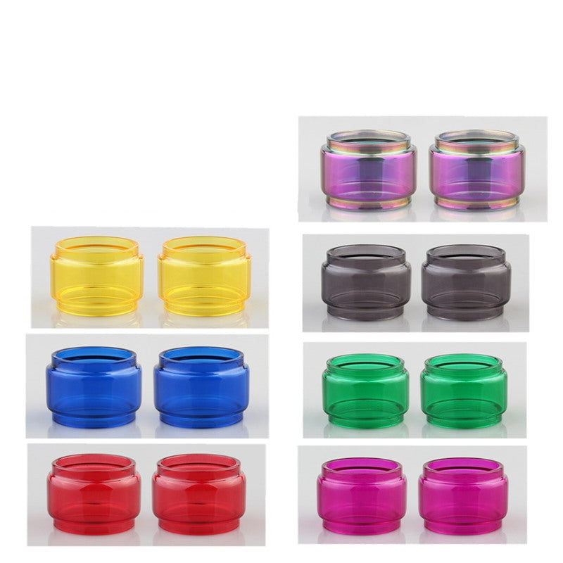 FATUBE Bubble Shot GLASS Cup TUBE for TFV16 Tank 9ml - TFV18 TANK 7.5ml - TFV12 PRINCE 8ml-Stick Prince kit 8ml-E-Priv 8ml-mesh 24