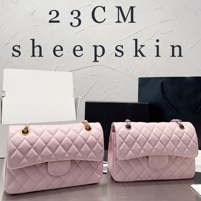 handbag designer crossbody shoulder bag purse Black Bag Fashion Purses Designer wallet Evening Bags mini bags 5A leather Gold and Sier Chain women P