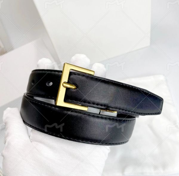 Women&#039;s designer classic and atmospheric leather belt, business casual men&#039;s designer, 3cm wide belt, smooth buckle, portable belt