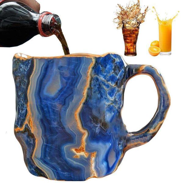 400Ml Mineral Coffee Mugs 3D Crystal Makeup Cup Creative Kitchen Dining Novelty Drinkware Juice