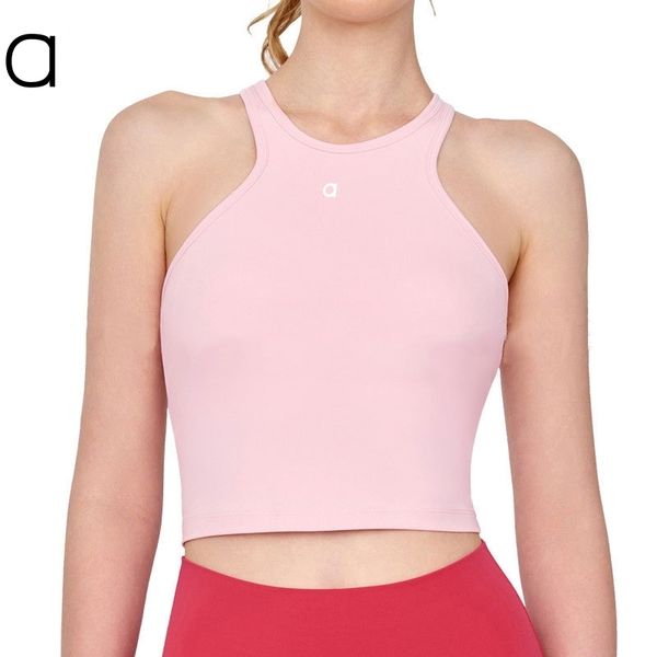 Mulheres sutiã A180 Tanque de ioga Slim Women Women Workout Sports Integrated Sports com acolchoado