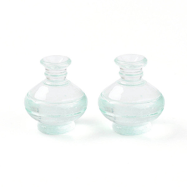 Resin Porcelain Vase Miniature  Ornaments