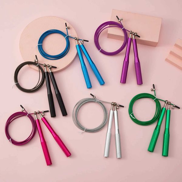 Steel wire rope ski rope bearings suitable for sports equipment ski rope high school students training aluminum alloyW241101