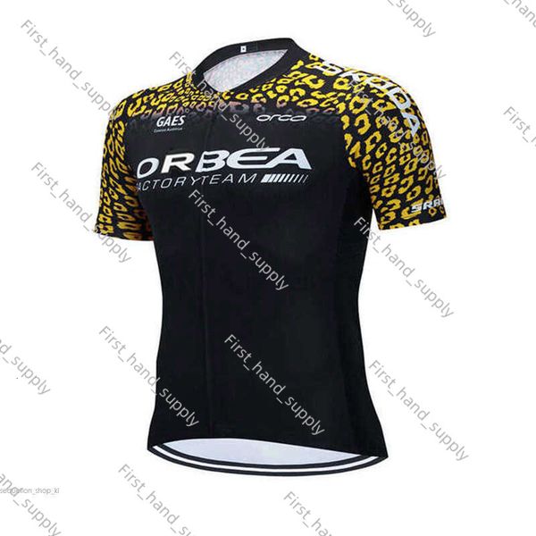 2024 ORBEA Team Cycling Jersey Mens Summer Breathable Mountain Bike Shirt Short Sleeves Cycle Tops Racing Clothing Outdoor Bicycle 85B
