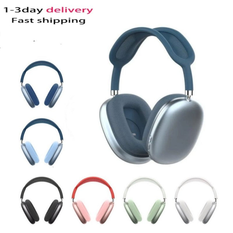 airpodsmax headphones pro max High quality earphones Noise reduction Wireless Bluetooth headphones Stereo HIFI Super Bass Headset Chip HD P9