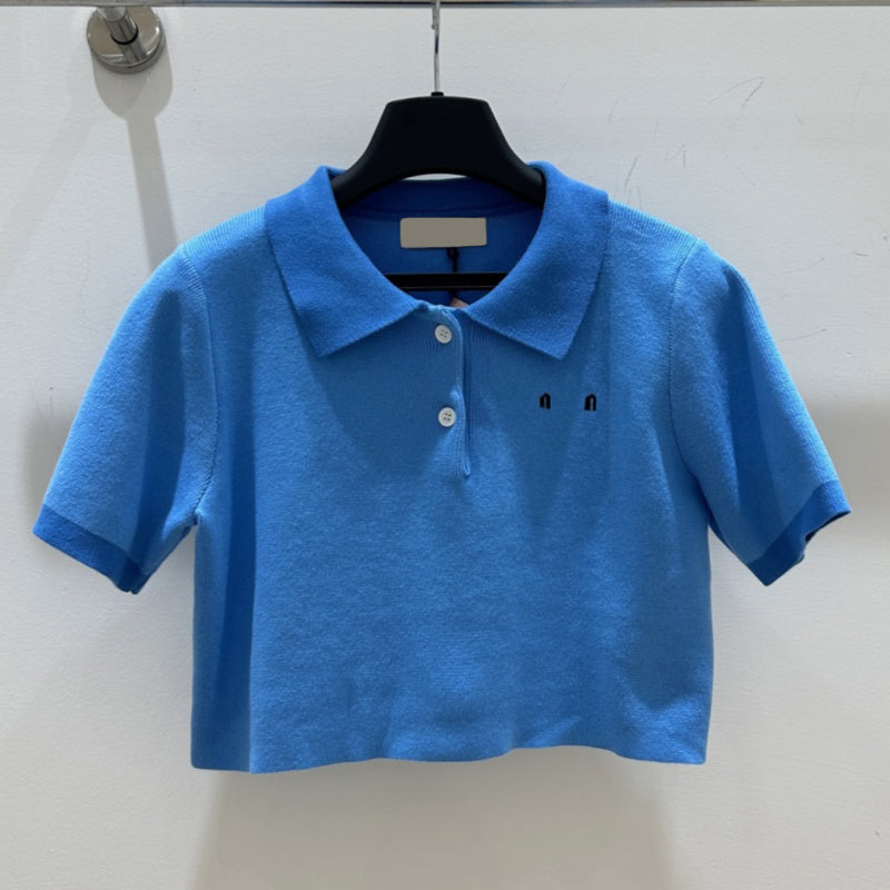 Y304 Designer Women&#039;s Tanks Embroidery Logo Tank Top designer Summer Short Slim Navel Elastic Sports Knitted Tanks