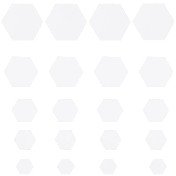 5 bolsa de plantillas de acolchado de papel con 5 estilos