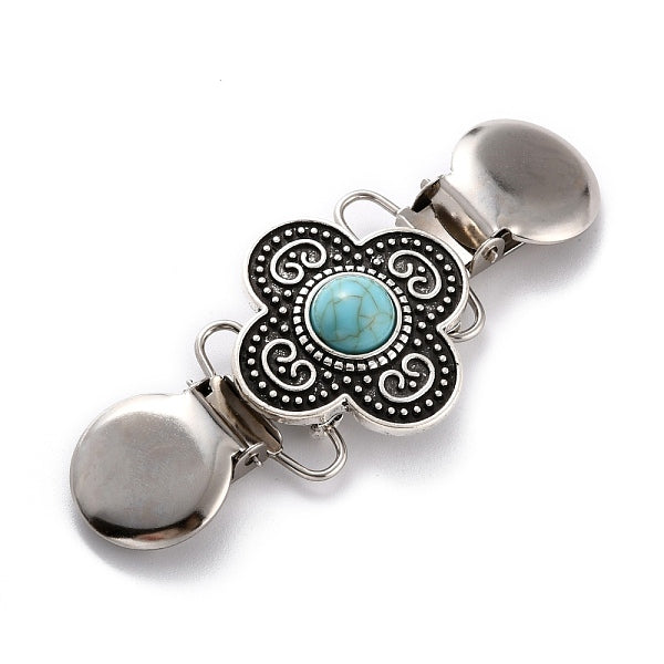 Vintage Alloy Cardigan Clips