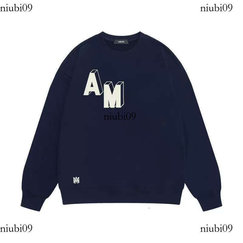 amira Sweatshirt Pullover Designer Tracksuit Long Sleeve AM Letter print graphic tee Tops Quality Hoodies minimalist style couples casual sports wea