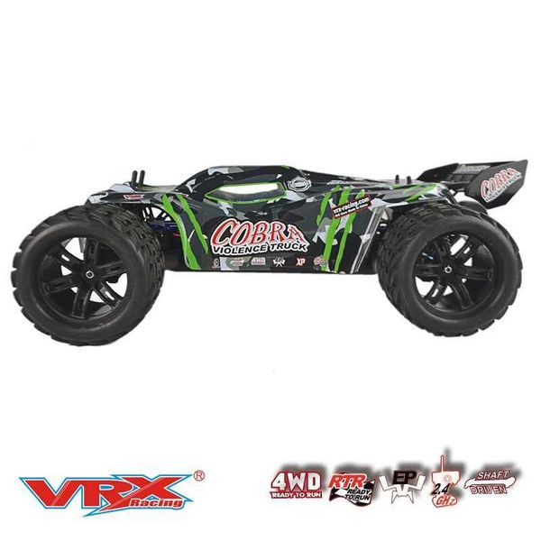 4WD Carro RC de alta velocidade 2,4 GHz Toy de controle remoto sem fio usado para meninos presentes de monstro off-road No Electronics X2411