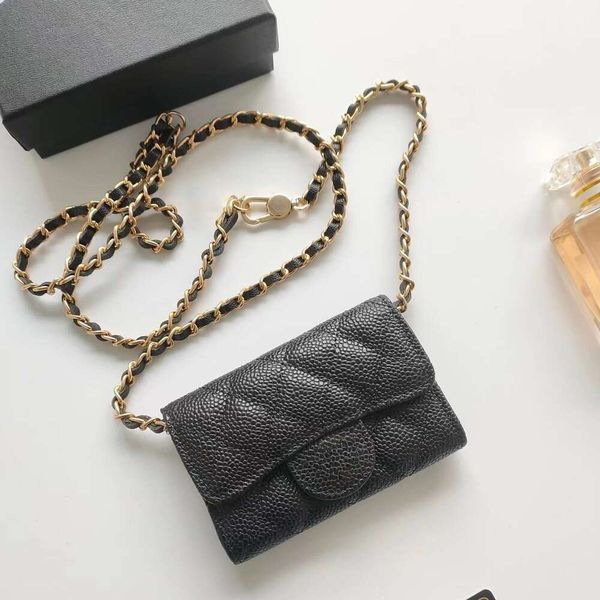Designer luxury Bag handbag Leather Mini Hanging Mouth Belt Card