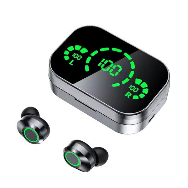 YD03 TWS Wireless Earbuds V5.3 Headphones Built-in Microphone Smart Touch Control Headset IPX3 Waterproof Sports Earphones