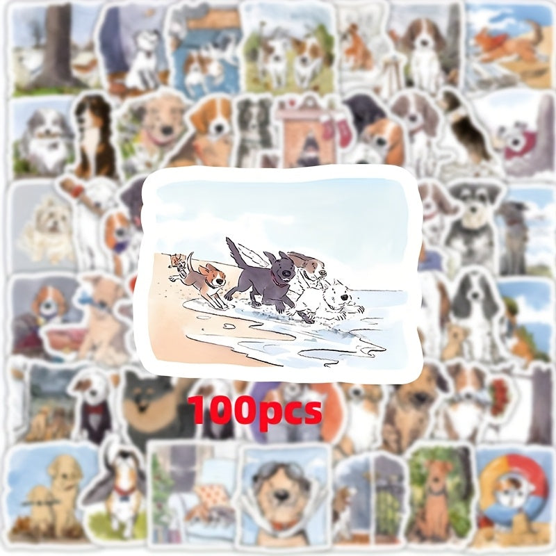 TEMU 100pcs Of Daily Life Stickers Suitable For Suitcase, Skateboard, Fridge Decoration Diy Notebook And Journal Decals