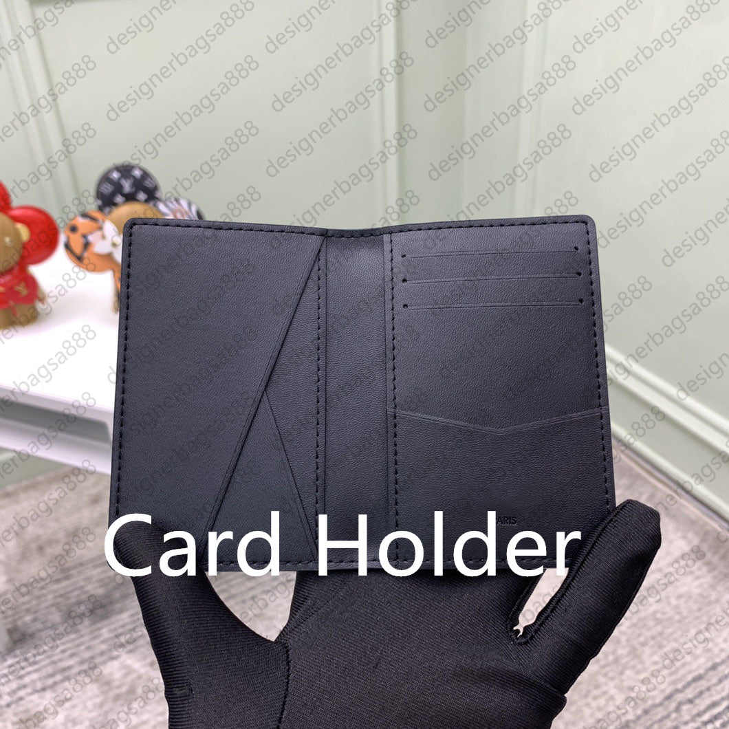 Top High Quality Multiple Wallet POCKET ORGANIZER leather card holders men wallets money purse flower letters credit short money clutch bags origina