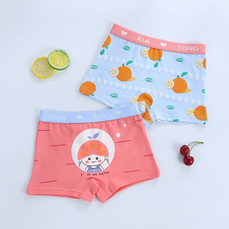 Comfort-Fit Kids Shorts Made of Light Cotton Fabric Perfect Summer Attire Combination of 2 items - 206