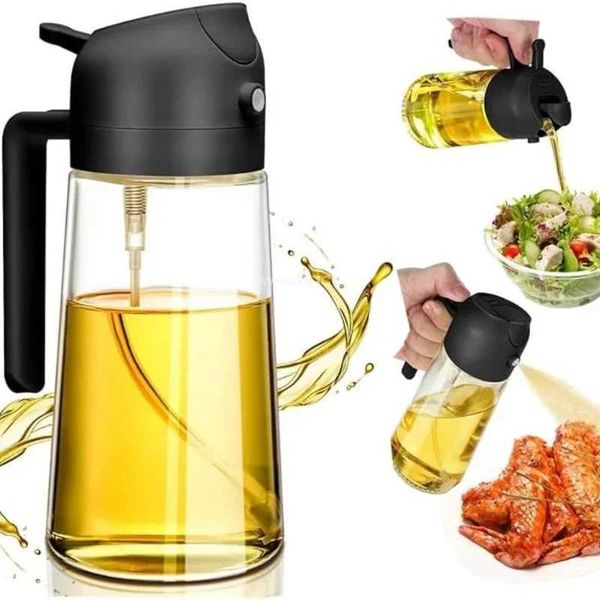500ml spray oil spray container oil distributor can barbecue kitchen baking barbecue picnic oil tank baking vinegar soy sauce spray Y241202