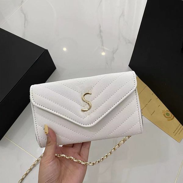 Designer Womens Wallets Holders Classic Text Leather Stripe Wallets Tri Color Ladies Elegant Portable Compact