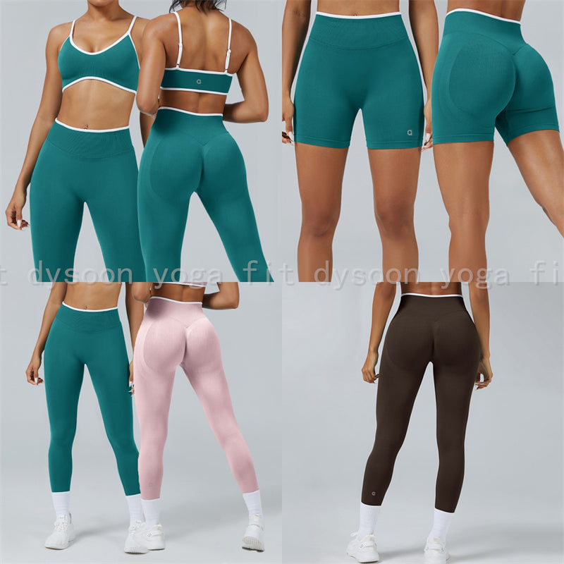 Women Workout Leggings Yoga Pants Shorts Sports Bra Gym Outfits Activewear 32388