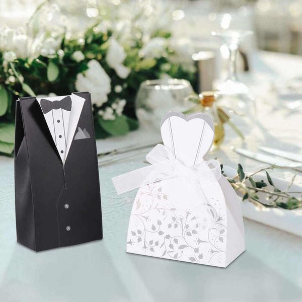 Other Event Party Supplies 100Pcs Elegant Romantic Cardboard Candy Bag Year Party Valentines Day Gift Box Wedding Favors For Guest Girlfrien