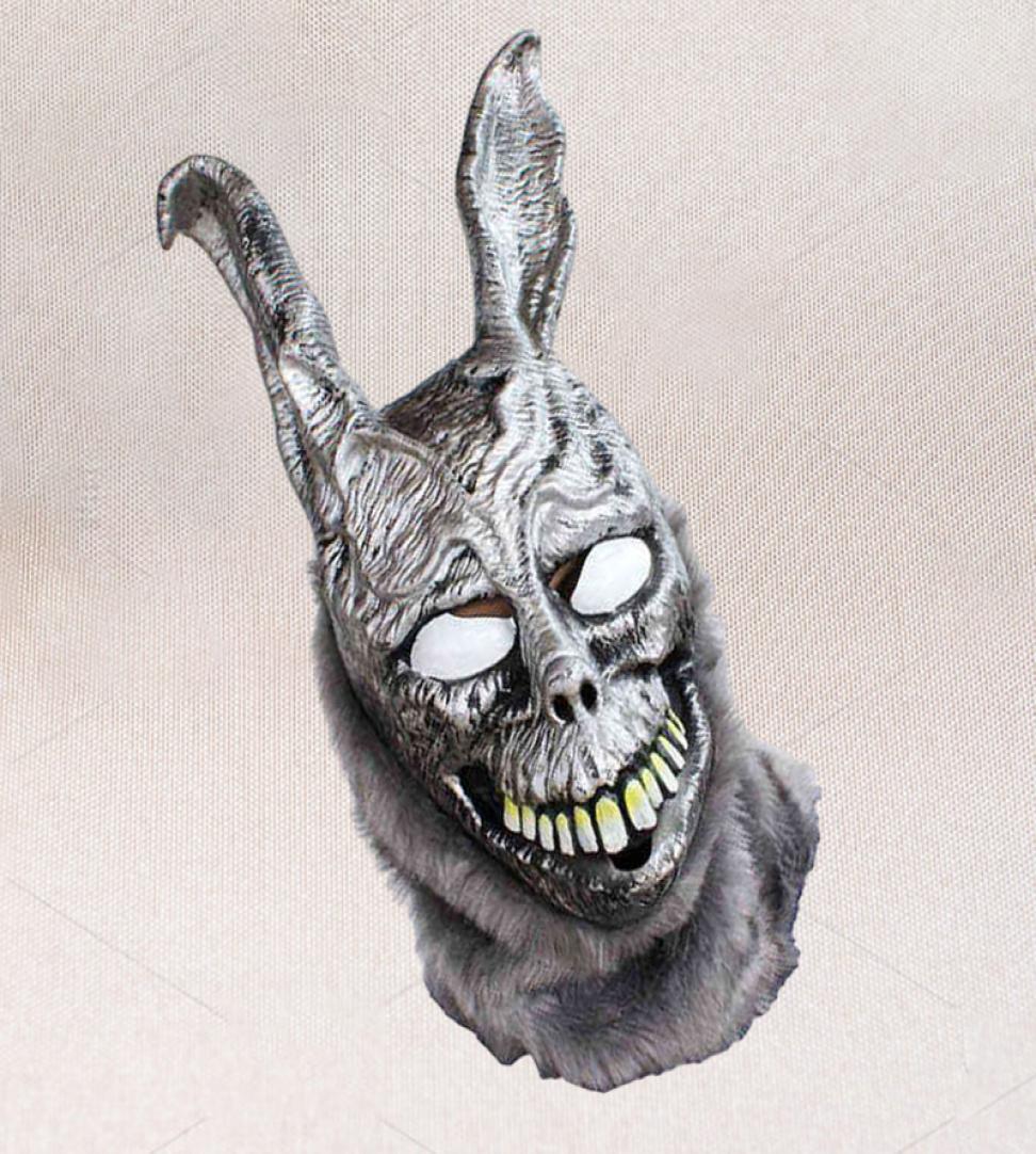 Movie Donnie Darko Frank evil rabbit Mask Halloween party Cosplay props latex full face mask L2207113595835