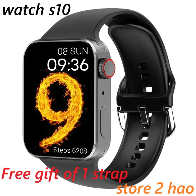 2025 Smart Watch forapple Series S11 S10 S9 ultra 45mm 2.1&quot; Men Women Watch Bluetooth Call Bracelet Wristband Wireless Charging Fitness Tracker