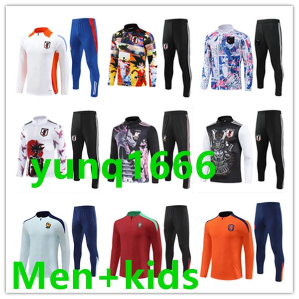 24 25 Japan soccer jerseys tracksuit MINAMINO MITOMA KUBO ENDO TOMIYASU 2024 men and kids Japanese anime Long sleeve football training Sport