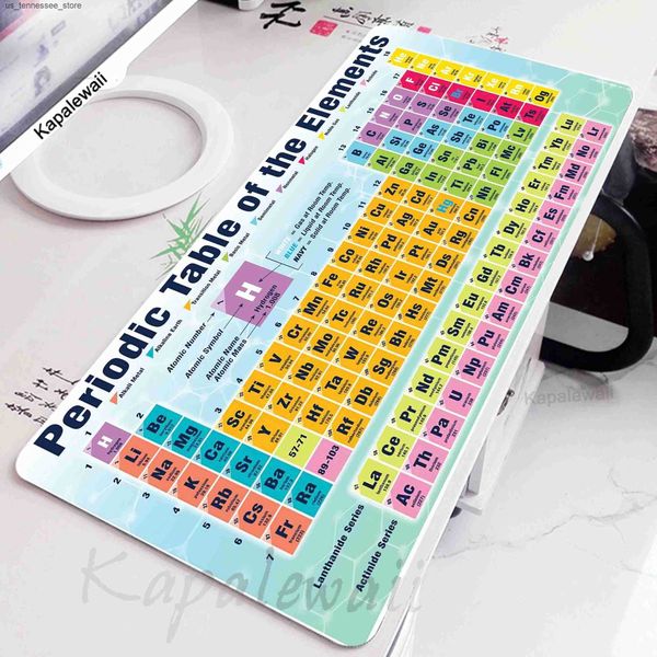 Mouse Pads Wrist Rests Periodic Table of The Elements Desk Mat Office Mousepad Keyboard Pad Mausepads Mouse Carpet Desktop Surface Large Ant