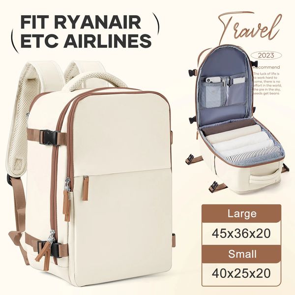 Cabin bag 40x20x25 Ryanair backpack Easyjet 40x20x25 carry on luggage laptop bag handbag travel backpack 241023