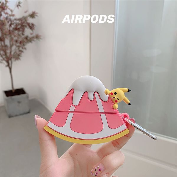 ddmygifts Creative, Fun, Cute Grapefruit Cartoon 1-2 Bluetooth Headphone Protector Pro3 Suitable A