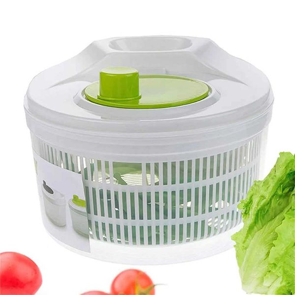Salad rotator Lettece green cleaning machine dry cleaning machine drain Crisper filter kitchen tools for cleaning dry leafy vegetables W2412