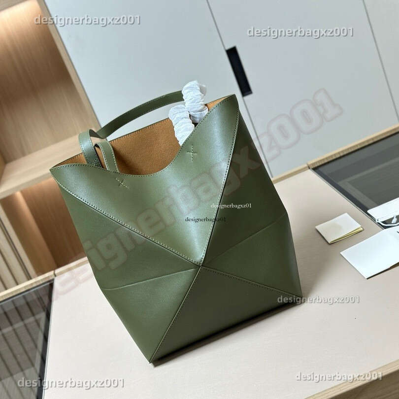 Loeweebags Designer Bag Loewehandbagbag Puzzle Bag Foldable Bag Geometric Handheld Hammock Bag Tote Bag Women Loewesandal Luis Vuittton Bag Karl Lan