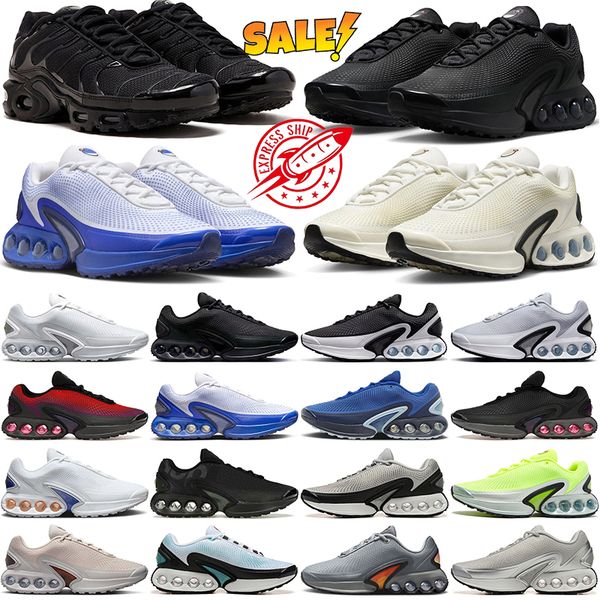 Free Shipping Running Shoes Designer Shoes Mens Sneakers TNs Triple Black White Metallic Silver Platinum Violet All Night Hyper Blue Black G