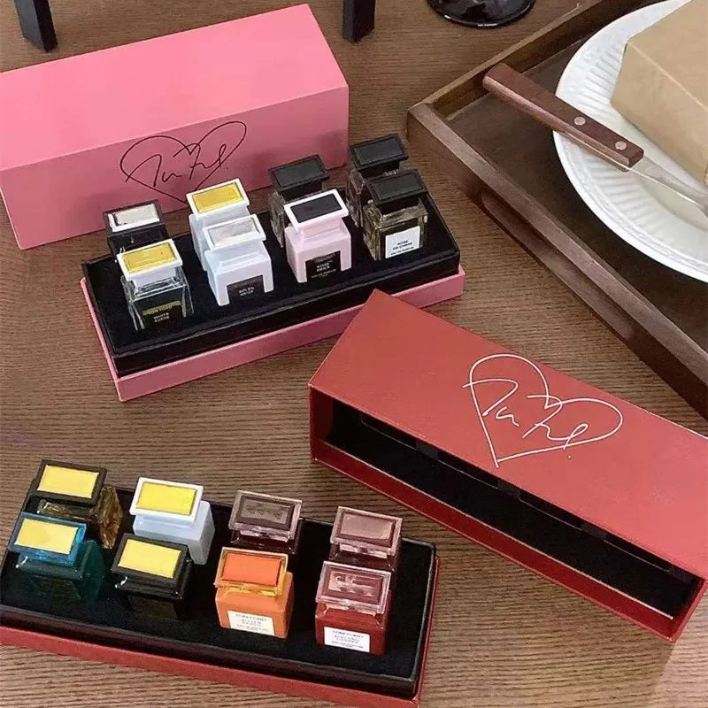 Promotion Perfume Set 7.5ml 4pcs 8pcs 12pcs Fragrance Gift Box Men Woman Eau De Parfum Cologne Spray Kit Long Lasting Smell Christmas Birthday Kit H