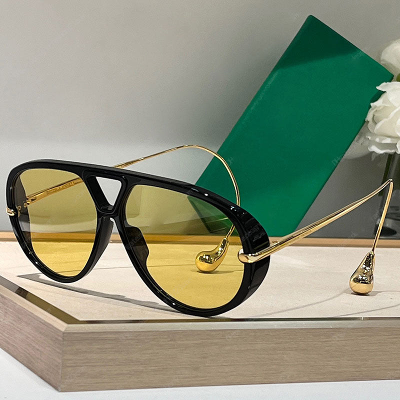 Top Quality Sunglasses for women luxury Metal unique mirror legs classic brand oversized glasses Outdoor sports fashion men designer sunglasses orig