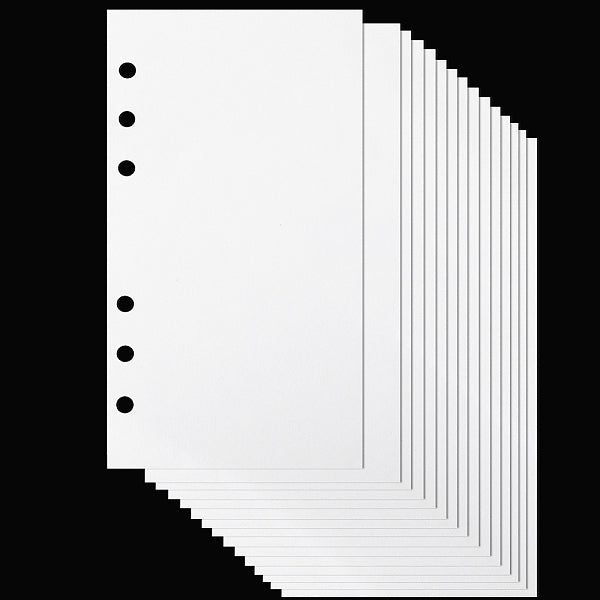 40 Sheets Sticker Collecting 6-Ring A6 Loose-leaf Notebook Refills